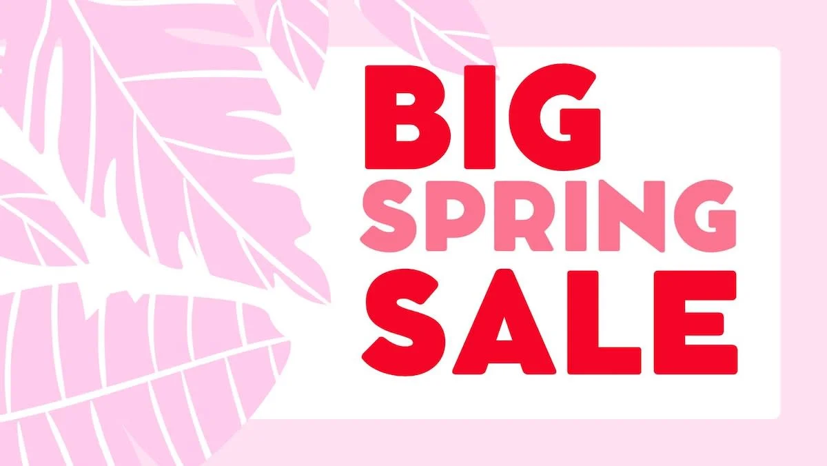 Spring Sale