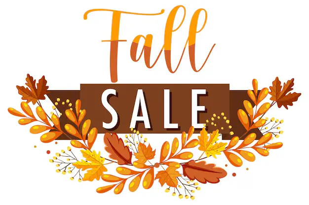 Fall Sale