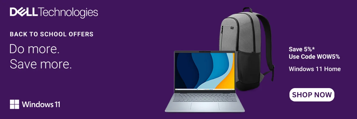 Dell Back To School Sale Banner Dell Back To School Sale Banner